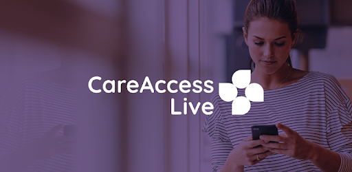 woman using careaccess live 